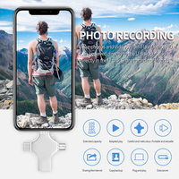 Clé USB Type-C OTG 4 en 1, 8G 16G 32G 64G 128GB, clé USB, clé mémoire, cadeau personnalisé, mini clé USB