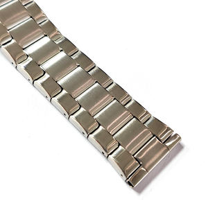 20mm 22mm 24mm折り畳み金属ステンレス鋼時計ストラップ時計バンドブレスレットチェーン - Product Image 6