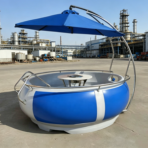 Bateau Donut Électrique Portable en PE à Faible MOQ, Idéal pour la Vente ou les Événements d'Entreprise et de Team Building - Product Image 1