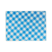 Napperons en silicone de style minimaliste Tapis de souris carré en caoutchouc Coussinets de fesses artificielles Tapis de table durables