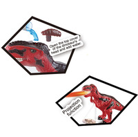 Vente en gros Fire Spray RC Dragon Télécommande Dinosaure électrique avec projecteur avec lumières et sons pour enfants adultes