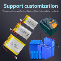 SUNKING 102050 1000mAh 3.7V Paket Baterai Lithium Polymer untuk Sepeda Listrik/Skuter Katoda LiNiMnCoO2 500 Siklus