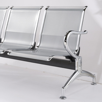 Projet Infusion Métal 2 3 4 5 Sièges Hôpital Chaise D'attente Gare 3 Sièges