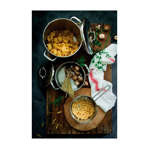 Pentola cilindrica per zuppa in acciaio inossidabile da 1,5 litri per cucinare e servire - Product Image 2