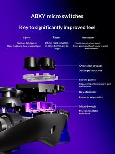 Manette sans fil LEADJOY <span class=keywords><strong>XENO</strong></span> PLUS <span class=keywords><strong>2</strong></span>.4GHz personnalisée JS13Pro Joystick Full Link à faible latence <span class=keywords><strong>2</strong></span>.6ms pour manette de jeu - Product Image 4