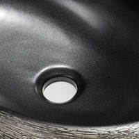 Vasque à poser en céramique pour salle de bain, lavabo artistique pour hôtel