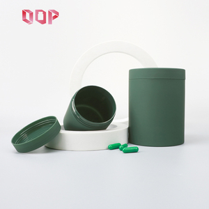 High Quality 250ml 600ml <b>Plastic</b> Matte Soft Touch HDPE Bottle Capsule Packaging Pill Capsule <b>Jars</b> With Screw Lid - Product Image 5