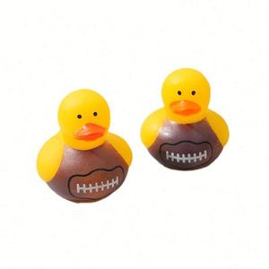 Custom Logo Children's <b>Bath</b> Plastic PVC Rugby Duck Water Play Squeeze Toys Sand Playing Tool for 5-7 Years Unisex - Product Image 5