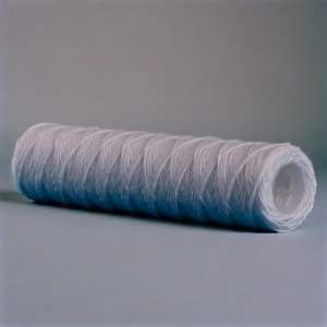 Elemento de filtro sin contaminantes Elemento de filtro de alambre en espiral de algodón desengrasado de 30 pulgadas para filtración de líquidos - Product Image 6