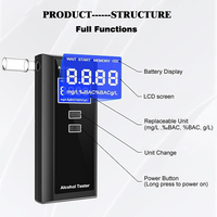 Gran Oferta: Alcoholímetro Digital Portátil, Precio de Fábrica, Probador de Alcohol Personal OEM, Proveedor de Alcoholímetros