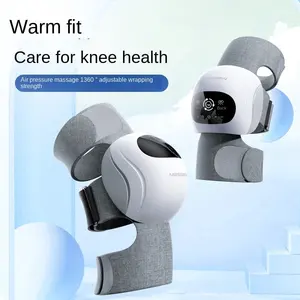 Healthpal Hot Selling Products 2023 Heating Therapy Thigh Calf Knee Cordless Leg Massager With Heat And Compression