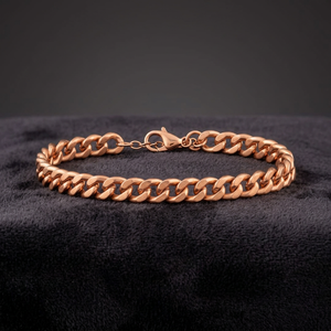 Engraved Copper Cuff Bracelet With Decorative Patterns And Open Bangle Style For Men Women Boutique Jewelry Collections - Product Image 1