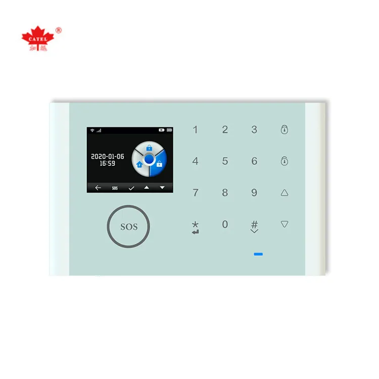 Охранная сигнализация для дома CATEL, Wi-Fi, GSM, дверной звонок, экстренный звонок, видеосигнализация с защитой от кражи, Wi-Fi камера
