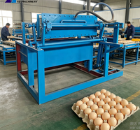 Machine à mini-plateaux à œufs à structure simple, facile à réparer et à entretenir sur site