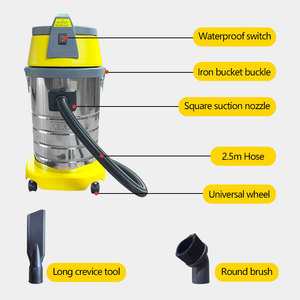 <span class=keywords><strong>Aspirateur</strong></span> <span class=keywords><strong>professionnel</strong></span> eau et poussière haute puissance BF501A 1500W, 30L, spécial <span class=keywords><strong>lavage</strong></span> <span class=keywords><strong>auto</strong></span>, machine d'aspiration de poussière 220V pour atelier de detailing automobile - Product Image 2