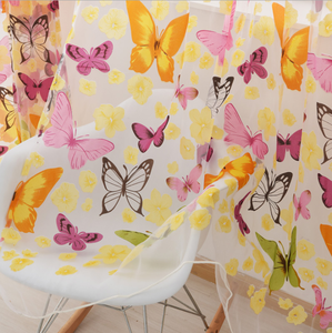 Nhà Máy Bán Hàng Trực Tiếp Tùy Chỉnh Hoàn Thành Rèm Cửa Đại Lý Tùy Chỉnh Burnt-out Tulle Rèm Bán Buôn Và Bán Lẻ - Product Image 2