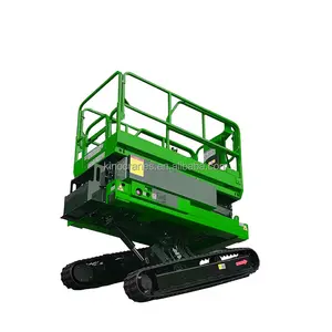 Kino Customized Electric Rough Terrain Bi-levelling Tracked Scissor Lift For Sale