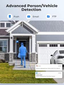 Cámara IP de seguridad REOLINK de 5MP con PoE, detección de personas/vehículos/mascotas, cámara de vigilancia para interiores y exteriores, compatible con Smart Home P320 - Product Image 4