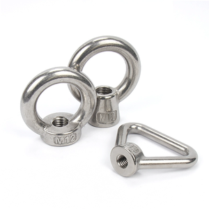 Tuercas de elevación con anillo de acero inoxidable A2 DIN582 M5 M6 M8 M10 M12 M14 M16 M18 M20 <span class=keywords><strong>M22</strong></span> M24 - Product Image 3