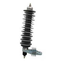 Parafoudre en caoutchouc silicone à oxyde de zinc YIKA YH5W-36/YH10W-36 36KV 5KA 10KA IEC60099-4 pour surtensions haute tension