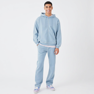 Custom made High Quality Men Tracksuit <b>set</b> 600 Gsm Heavyweight Fleece Cotton Sweatpants and Hoodie <b>Set</b> Tracksuit for Men - Product Image 1