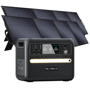 Générateur solaire hors réseau 2000W, UPS solaire tout-en-un, station d'alimentation portable, alimentation de secours, batterie solaire - Product Image 2