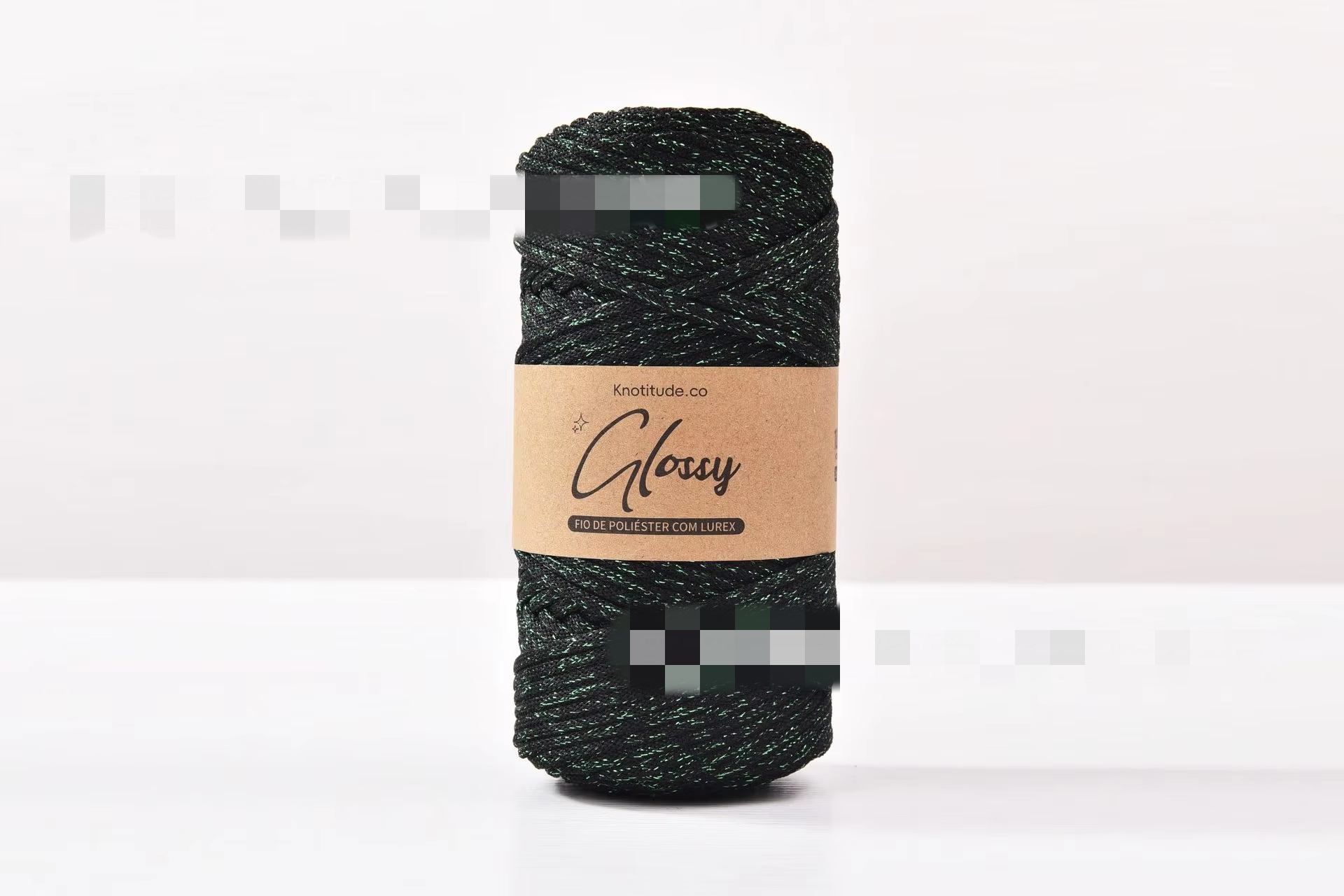 08.black + green silk - 3.0mm (100 yards)