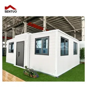 Özelleştirilmiş 2 3 yatak odası Premade moduportable taşınabilir ev prefabrik konteyner otel çin'den ucuz oturma minik evler