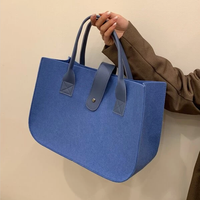 Bolsa de Fieltro de Tamaño Mediano, Moderna, con Logotipo Personalizado, Resistente al Desgaste y a las Roturas, Suministro del Fabricante