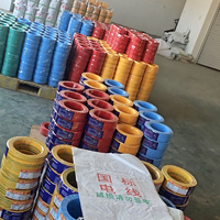 Vente directe d'usine, fil de cuivre pur standard à âme souple, fil à un seul conducteur, fils multibrins, câble flexible pour la décoration intérieure