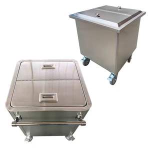 VICTORY 201 Acero inoxidable arroz y harina Cubo de almacenamiento Inox armario gabinete para Hotel restaurante y suministros de laboratorio - Product Image 6