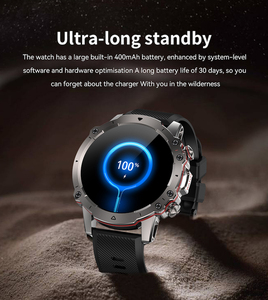 Meilleure <span class=keywords><strong>montre</strong></span> intelligente pour hommes 2024 montres connectées à la mode avec charge magnétique AI assistant vocal en acier inoxydable smartwatch AK56 - Product Image 6