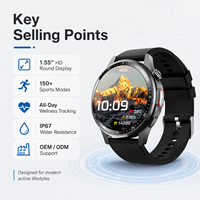 Reloj Inteligente de Monitoreo de Salud Avanzado, Resistente al Agua IP67, con Seguimiento del Sueño para el Bienestar Diario, Venta al Por Mayor