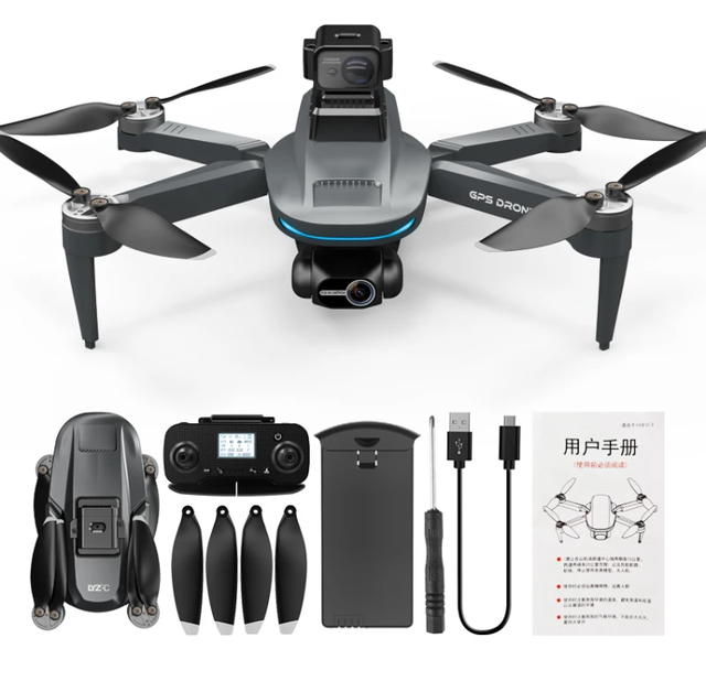 Factory L200 PRO MAX Drone 4K with 2-axis Gimbal 5G Frequency 216g Brushless Motor Obstacle Avoidance RC Dron Toys