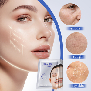 Mascarilla Facial Hidratante y Antiarrugas con Colágeno FAYANKOU, Ingredientes Químicos y Herbales, Uso Facial, OEM ODM - Product Image 2