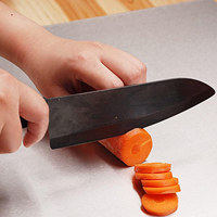Planche à découper extra large en acier inoxydable TOALLWIN avec rebord antidérapant, robuste, pour restaurant et cuisine