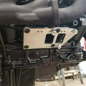 Cnc Gia Công Nhôm Bạc Đen Động Cơ Xe Động Cơ Gắn Adapter Tấm <span class=keywords><strong>LS</strong></span> Trao Đổi LS1 LS2 LS3 - Product Image 5