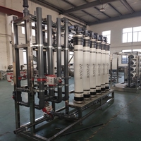 Équipement de traitement de l'eau déionisée RO+EDI industriel, machine à eau ultra pure personnalisée pour les processus de production d'énergie nouvelle