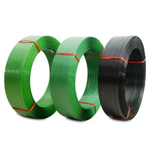 China Supplier PET Strapping Cord Colored Packing Colorful Plastic Belts Cotton Bale Packing Belt