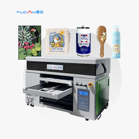 La popular impresora plana de material de rollo de impresora Tucan 4060 Uv adopta el modo de color Cmyk