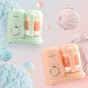 Máy trộn nấu ăn đa chức năng cho bé Dụng cụ nghiền nấu ăn hoàn toàn tự động nhỏ hấp khuấy - Product Image 1