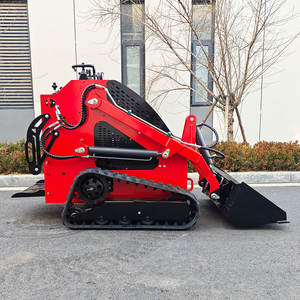 संकीर्ण रिक्त स्थान के लिए 1 वर्ष की वारंटी के साथ क्रॉलर लोडर मिनी स्किड स्टीड, सुविधाजनक उपयोग कोर इंजन घटकों के लिए - Product Image 6