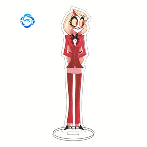 Hazbin Hotel Acryl Standee - Charlie Vaggie Alastor Adam Anime Schreibtisch Dekor für Fan Sammler Geschenk Western Cartoon Merchandise - Product Image 2