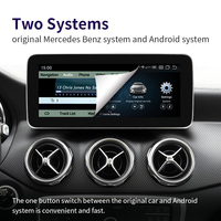 Autoradio GPS Navigation pour Mercedes Benz Gla X156 Cla C117 W176 Android avec Carplay Bluetooth Wifi Unité principale vidéo