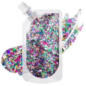 50 جرام ملصق تسمية الكرنفال ماكياج الترتر الجسم بريق جل المغني الحفلات الموسيقية مهرجان الموسيقى الهذيان الملحقات - Product Image 6