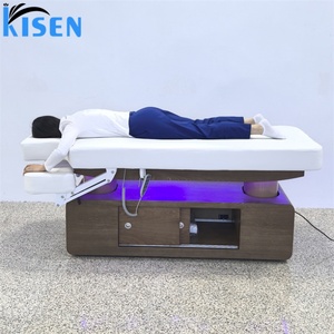 KISEN Muebles Profesionales de Salón de Belleza, Cama de Spa Eléctrica de Lujo para Tratamientos Faciales y de Pestañas, Mesa de Masaje con Luz, Cama de Belleza - Product Image 5