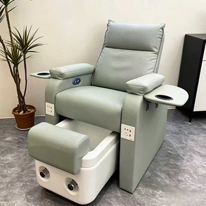 Modern Leather Beauty Salon <b>Sofa</b> <b>Chair</b> Multi-Functional Foot Care Foot Bath Massage Leisure - Product Image 6