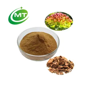 Extracto de rodiola Rosea (raíz dorada), polvo 100% orgánico puro de alta calidad ISO, 10:1/ 3% Rosavins/ 1%-3% Salidroside a granel