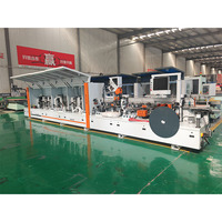 Nouvelle machine de chantournage automatique SHANSHU haute efficacité 8,6 kW 468 EVA avec pré-fraisage, raclage et contrôle PLC 380V pour MDF/panneaux de particules
