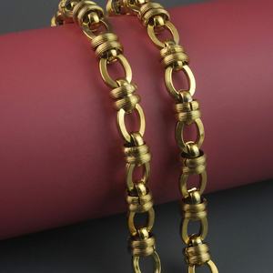 Collares y Cadenas Chapadas en Oro PVD de 18K, Hechas a Mano, con Dijes, Accesorios de Joyería, Se Aceptan Personalizaciones - Product Image 5